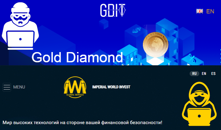 Gold Diamond Invest Token vozvrat deneg