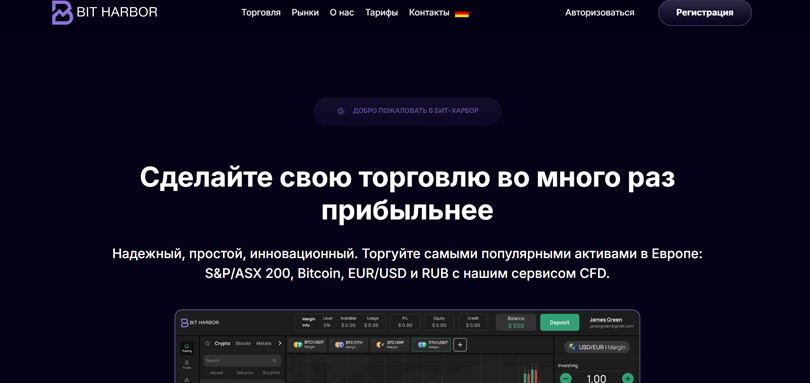 Bit Harbor нет лицензии обманутые клиенты